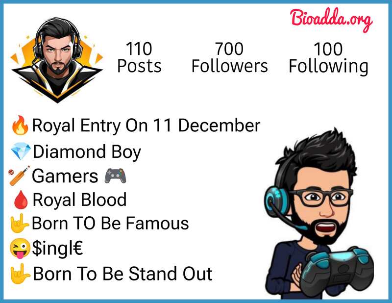 Instagram bio for gamers 