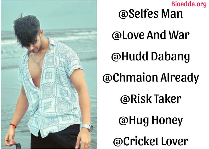 Creative Instagram Username For Boys 