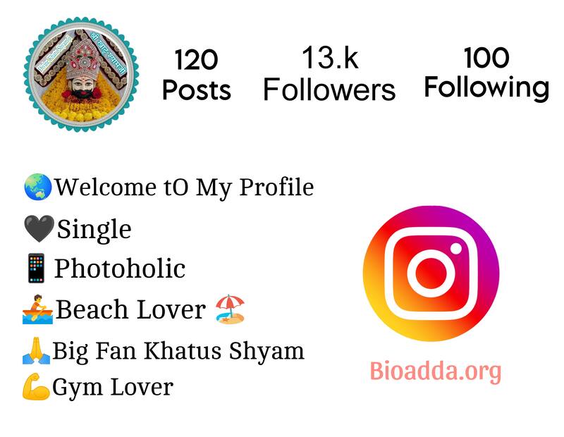 Best Khatu Shyam Bio For Instagram 