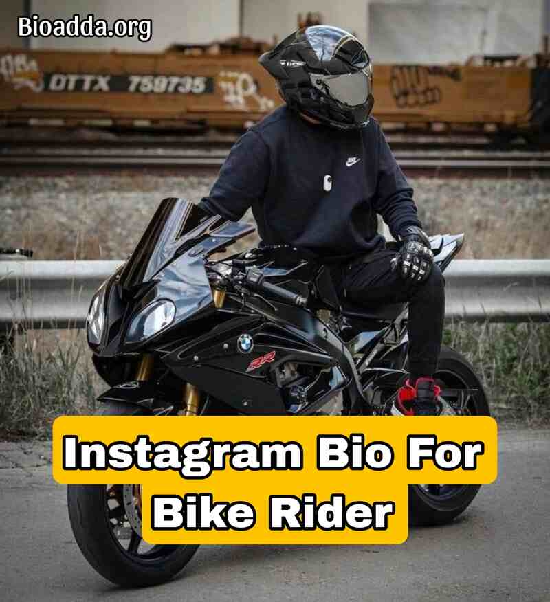 Instagram bio for bike rider 