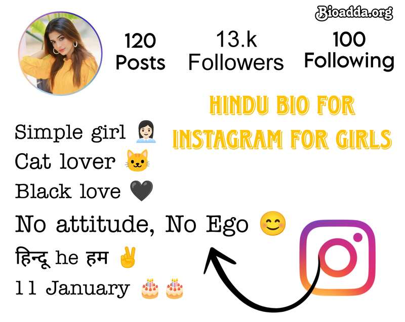 Hindu Bio For Instagram For Girls 