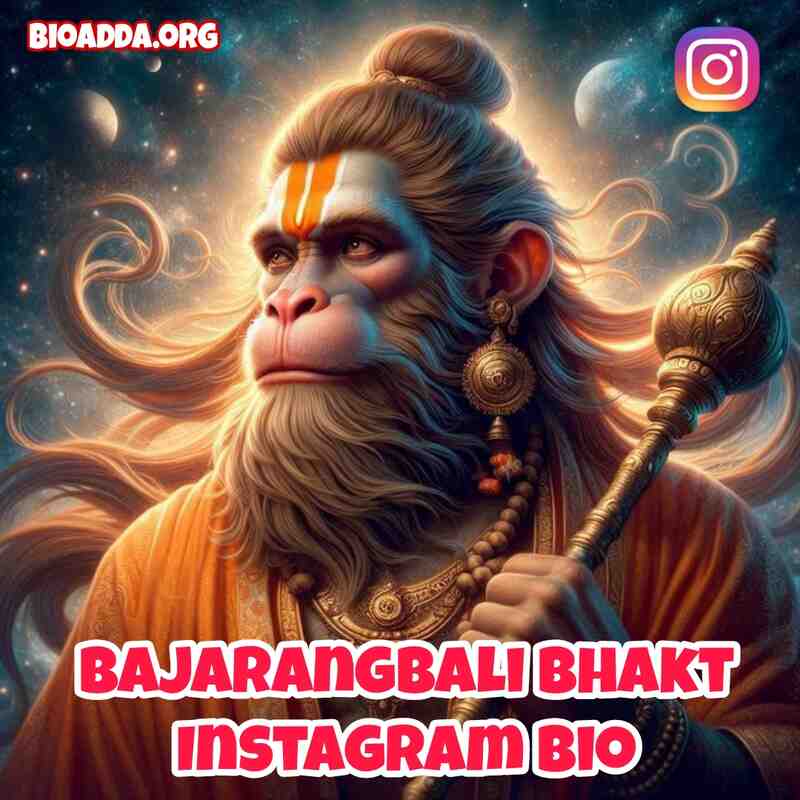 Bajrangbali Bhakt Bio For Instagram 